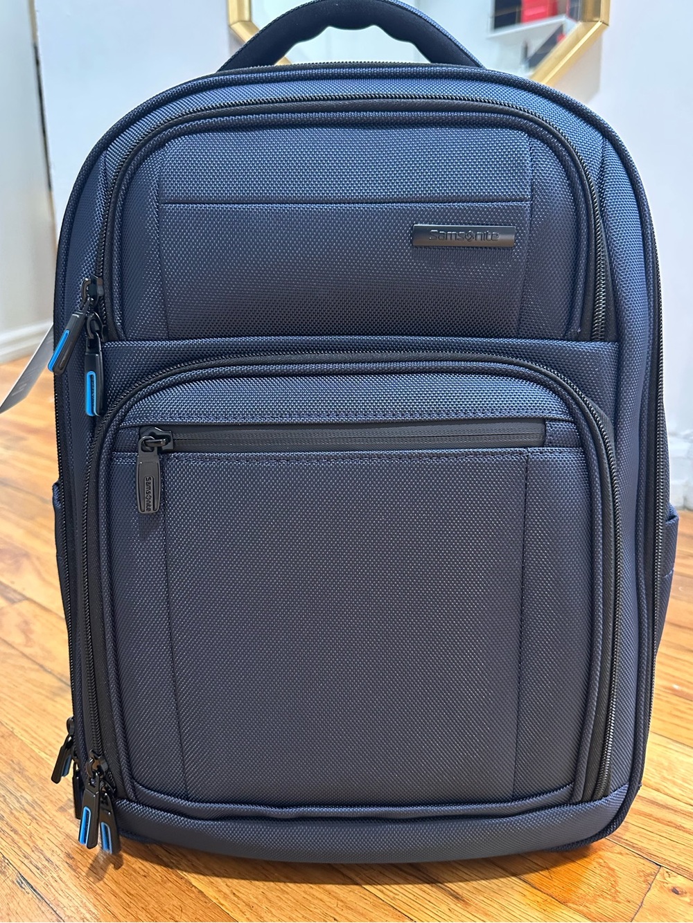 NEW Samsonite Navy Backpack - Picture 2 of 13